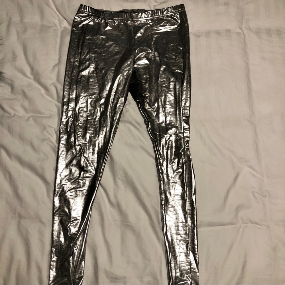 Silver American Apparel leggings size large